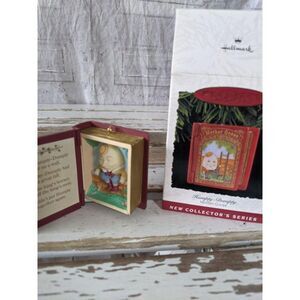 Hallmark Humpty Dumpty mother goose book ornament‎